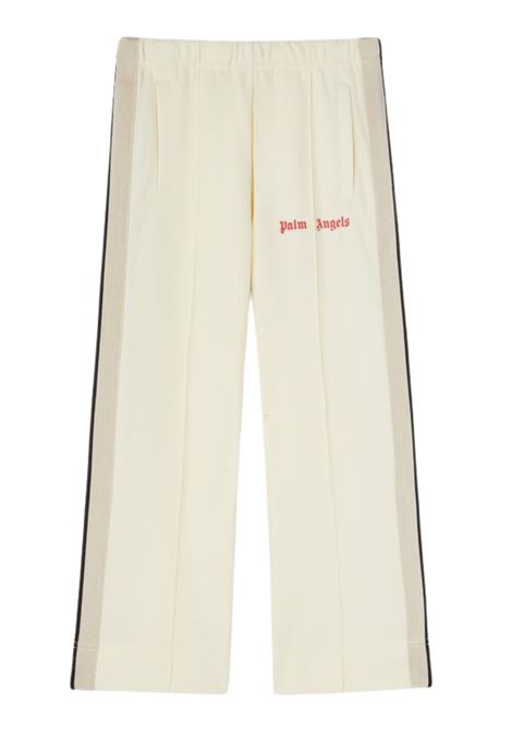 Pantalone bambina in misto cotone PALM ANGELS | PGCJ006S25FLE/DELSABBIA